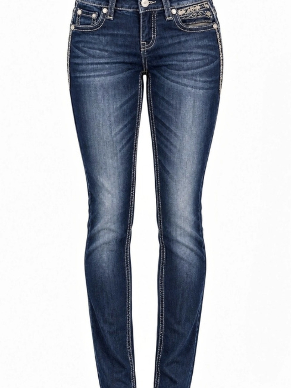daytrip Lynx Ankle Skinny Jeans Blue Waist 25